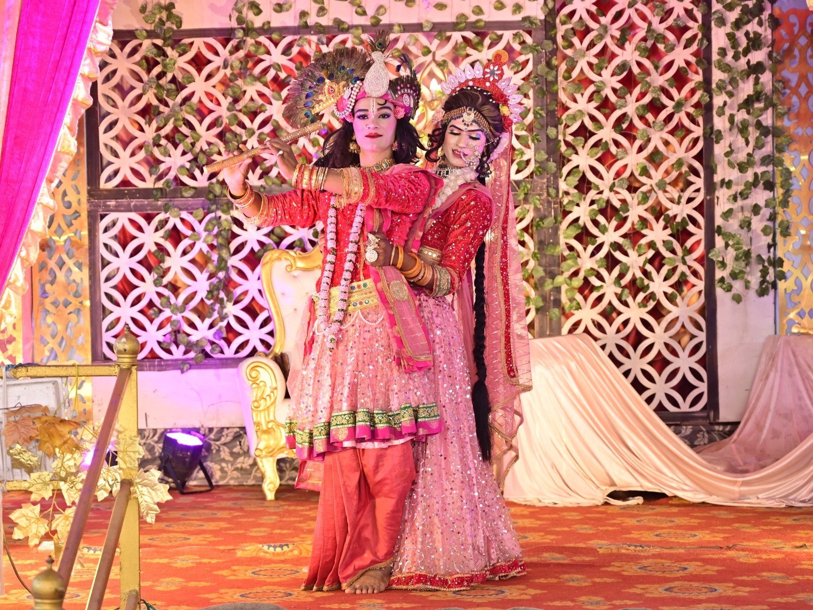 Wedding venue decoration