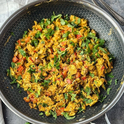 Butter Egg Bhurji